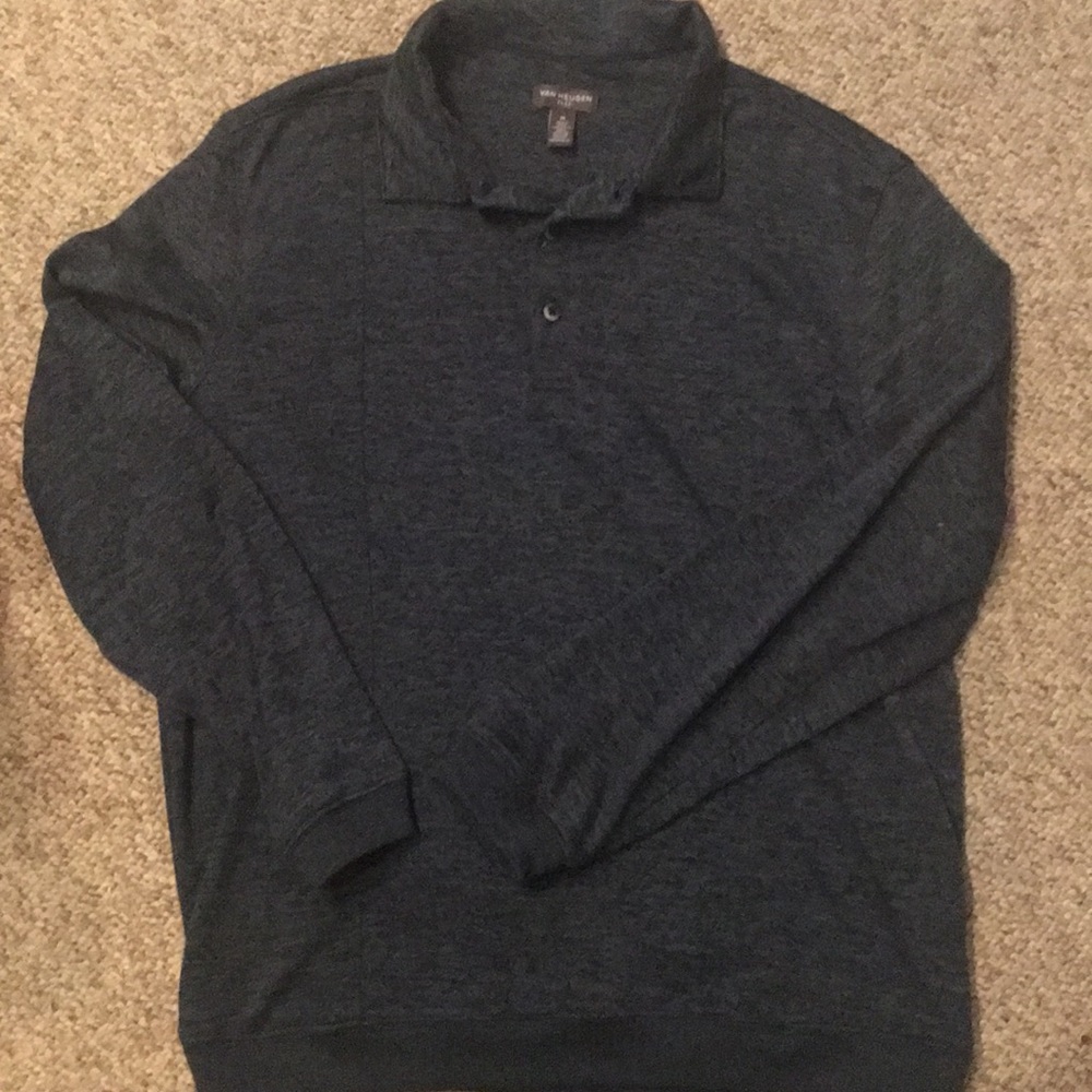 Men's Long Sleeve Collared Shirt